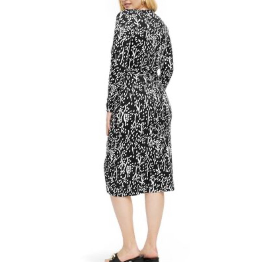 Women's Long Sleeve Midi Sea Spots Black
Wrap Dress - DVF ‼️‼️ - Picture 3 of 7